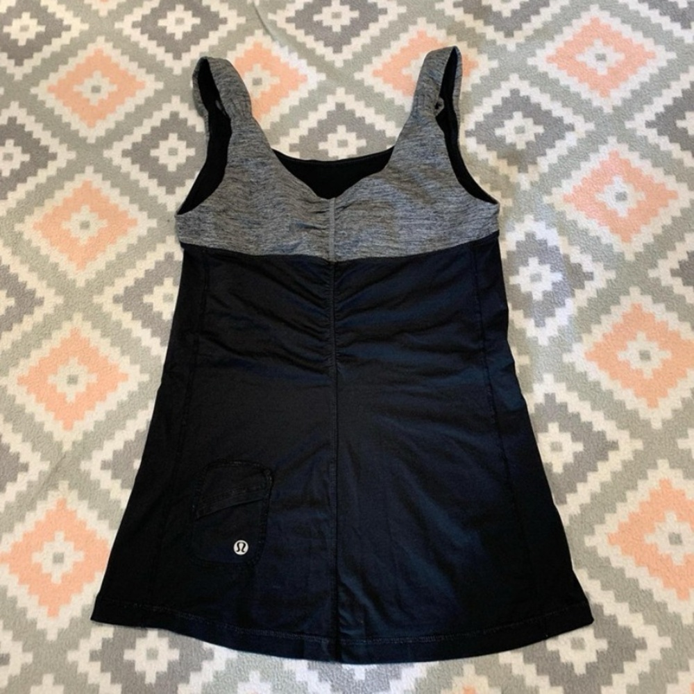 Lululemon Black Tank Top Sz 4